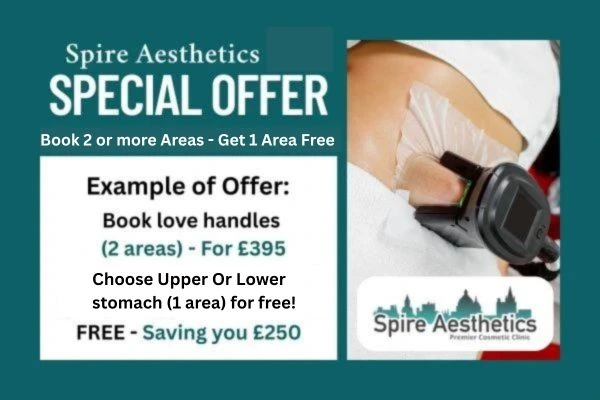 Fat Freezing Promotion Twickenham from Spire Aesthetics - Book Today!